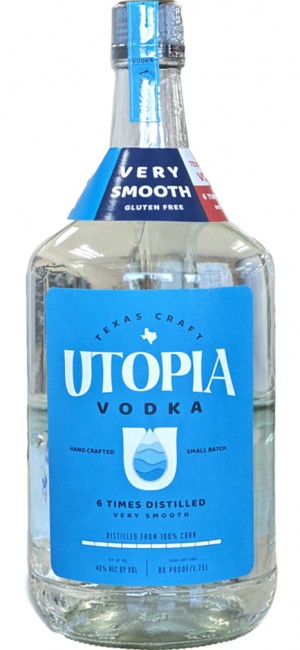 UTOPIA VODKA SMALL BATCH TEXAS 1.75LI