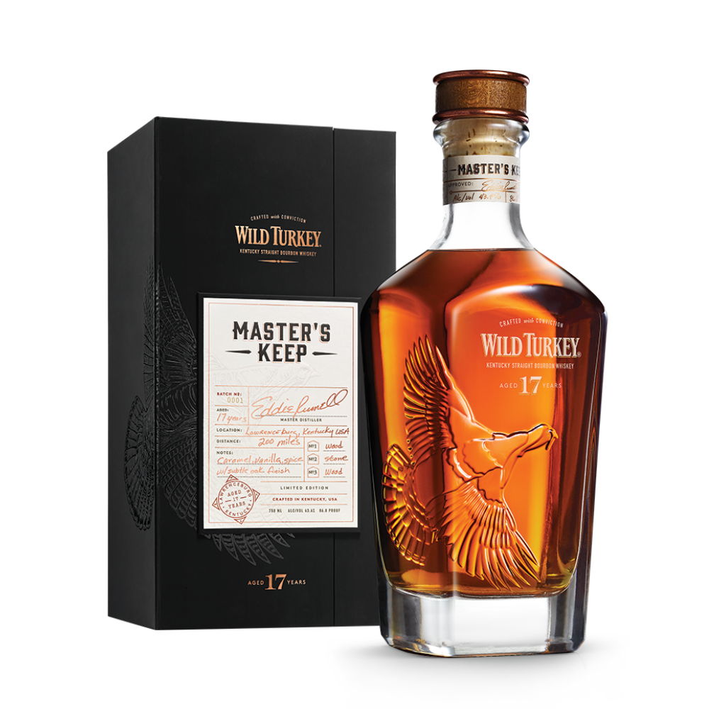 WILD TURKEY BOURBON MASTERS KEEP ONE TOASTED OAK FINISH KENTUCKY 750ML Spirits