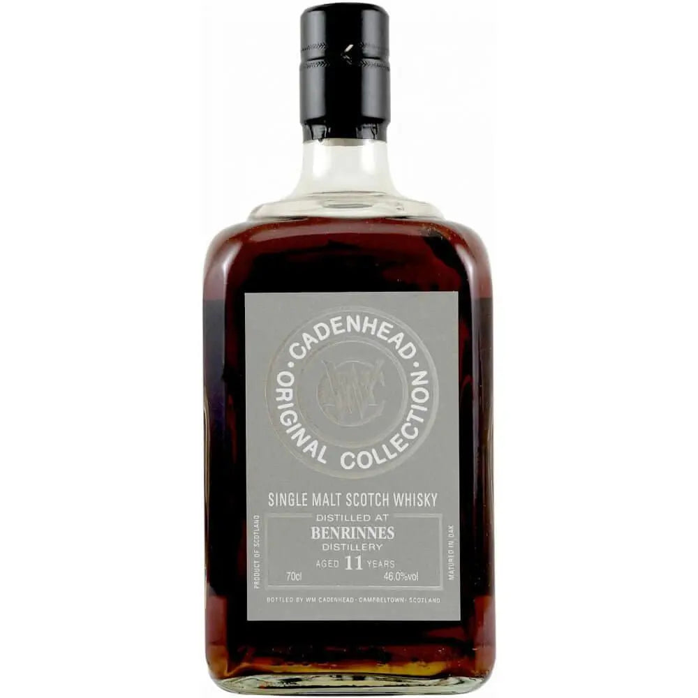 CADENHEAD SCOTCH SINGLE MALT BENRINNES DISTILLERY 11YR 750ML LIQ