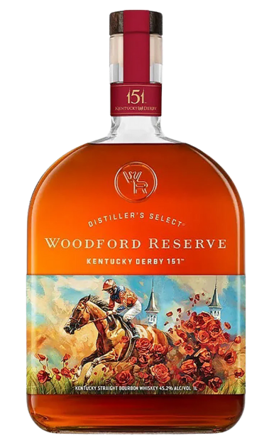 WOODFORD RESERVE BOURBON 2025 KENTUCKY DERBY 151 1LI
