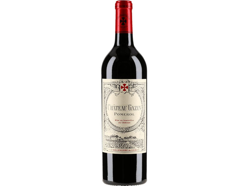 CHATEAU GAZIN RED BORDEAUX WINE POMEROL FRANCE 2014 Wine