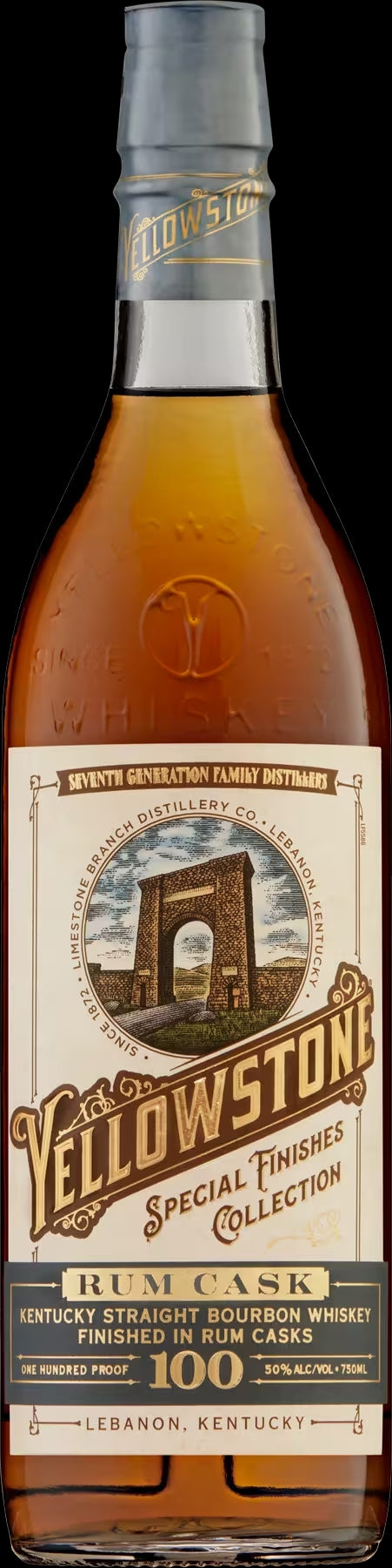 YELLOWSTONE WHISKEY STRAIGHT SPECIAL FINISHES COLLECTION IN RUM CASK KENTUCKY 750ML LIQ