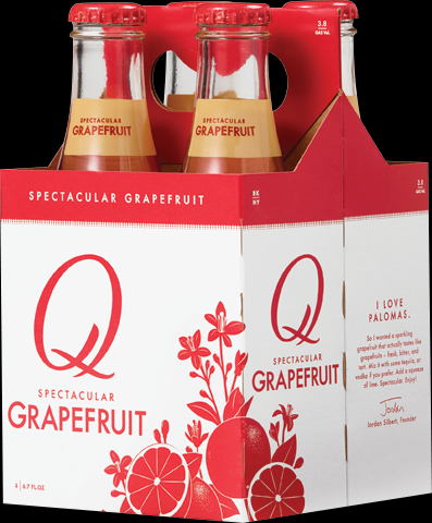 Q SPECTACULAR GRAPEFRUIT 4X6.7OZ BOT