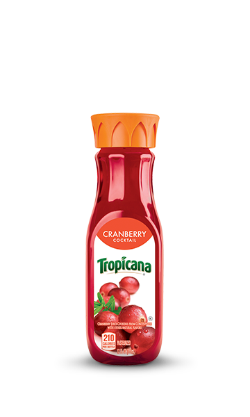TROPICANA CRANBERRY COCKTAIL JUICE 12OZ BOT