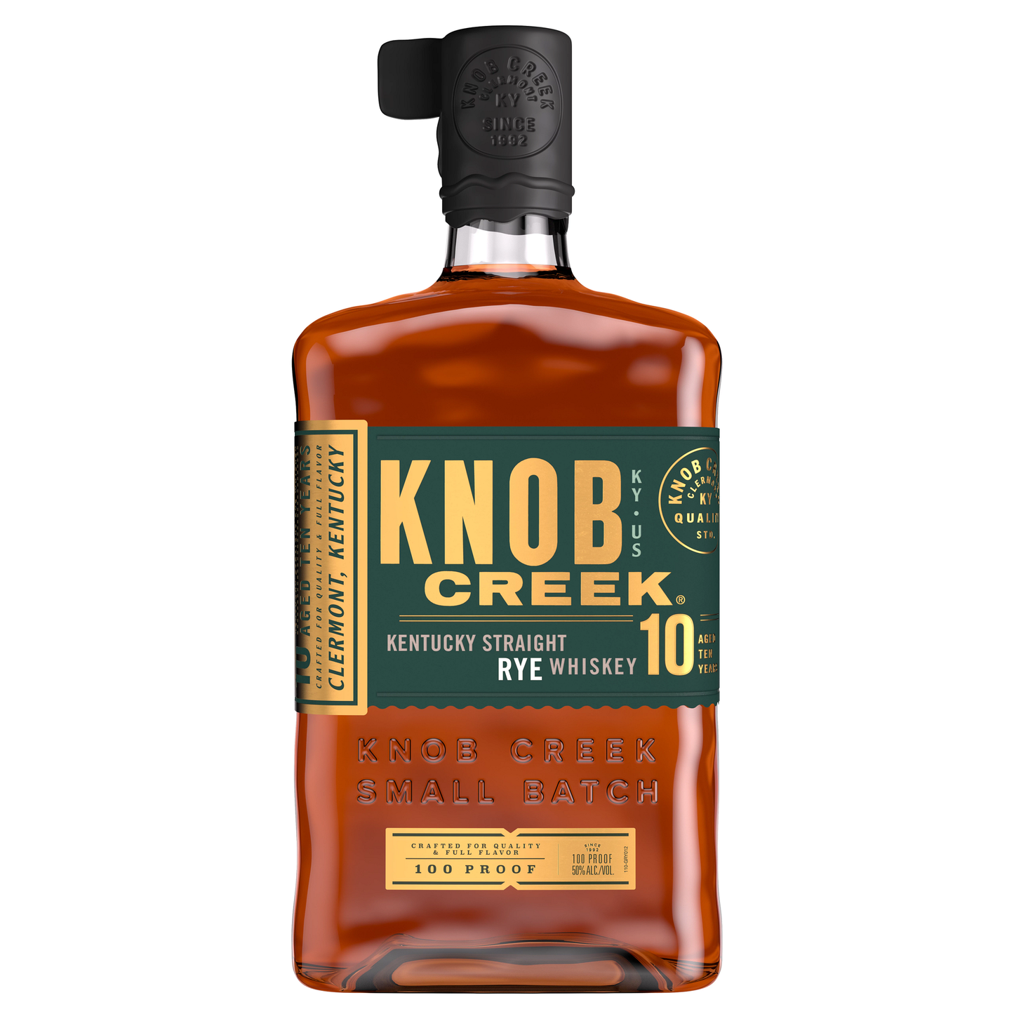 KNOB CREEK WHISKEY RYE KENTUCKY 10YR 750ML LIQ
