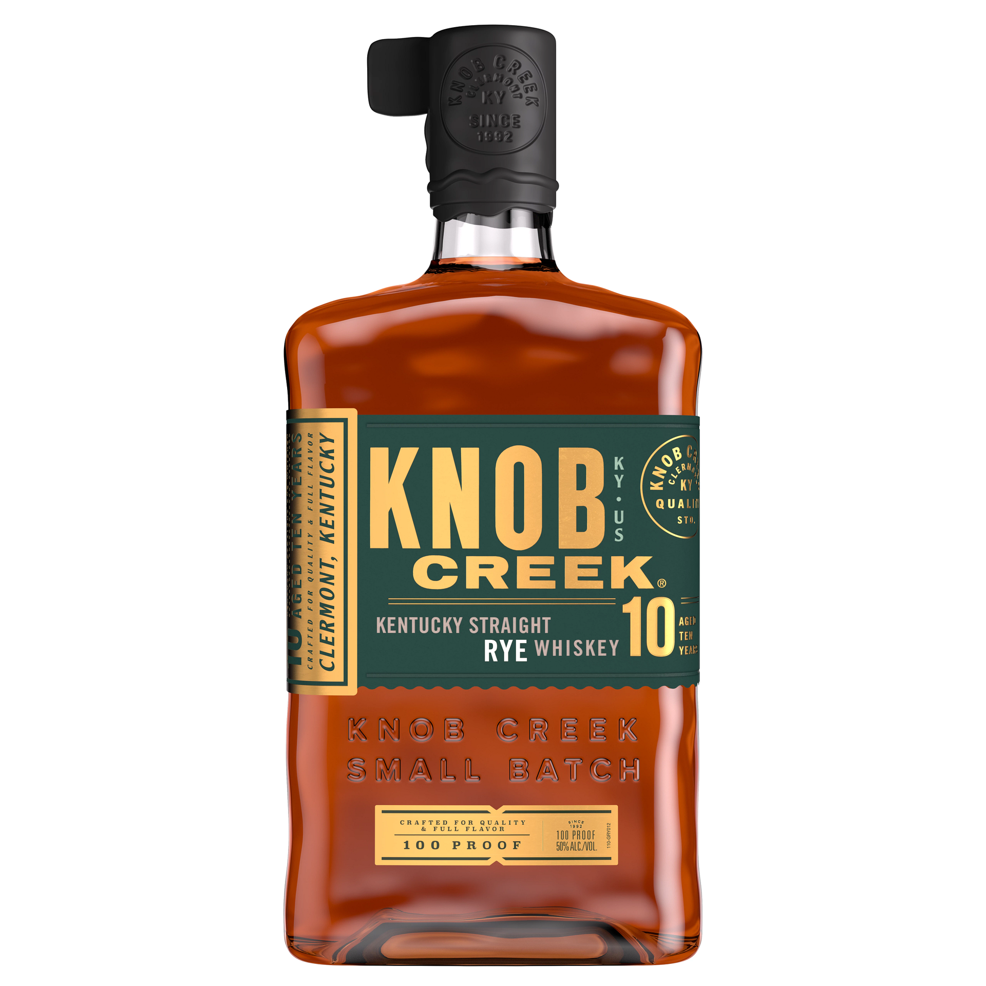 KNOB CREEK WHISKEY RYE KENTUCKY 10YR 750ML LIQ