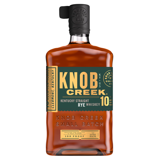 KNOB CREEK WHISKEY RYE KENTUCKY 10YR 750ML LIQ