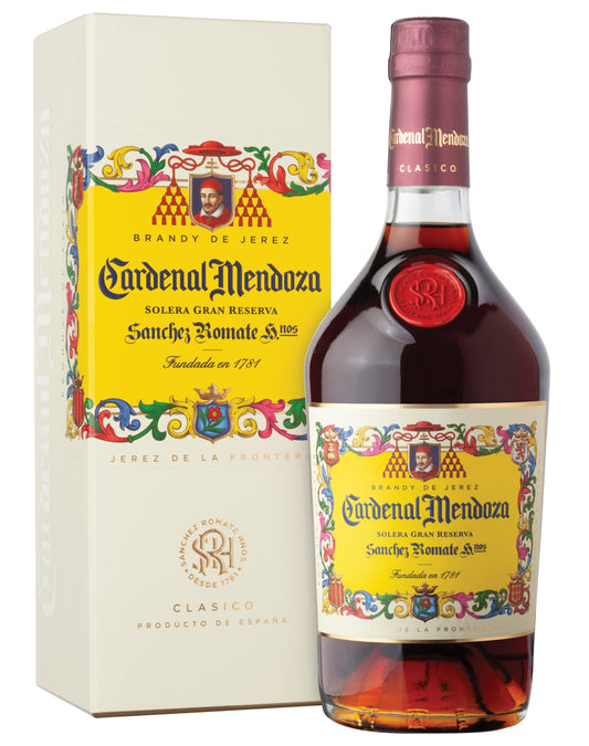 CARDENAL MENDOZA BRANDY DE JEREZ SOLERA GRAN RESERVE 750ML