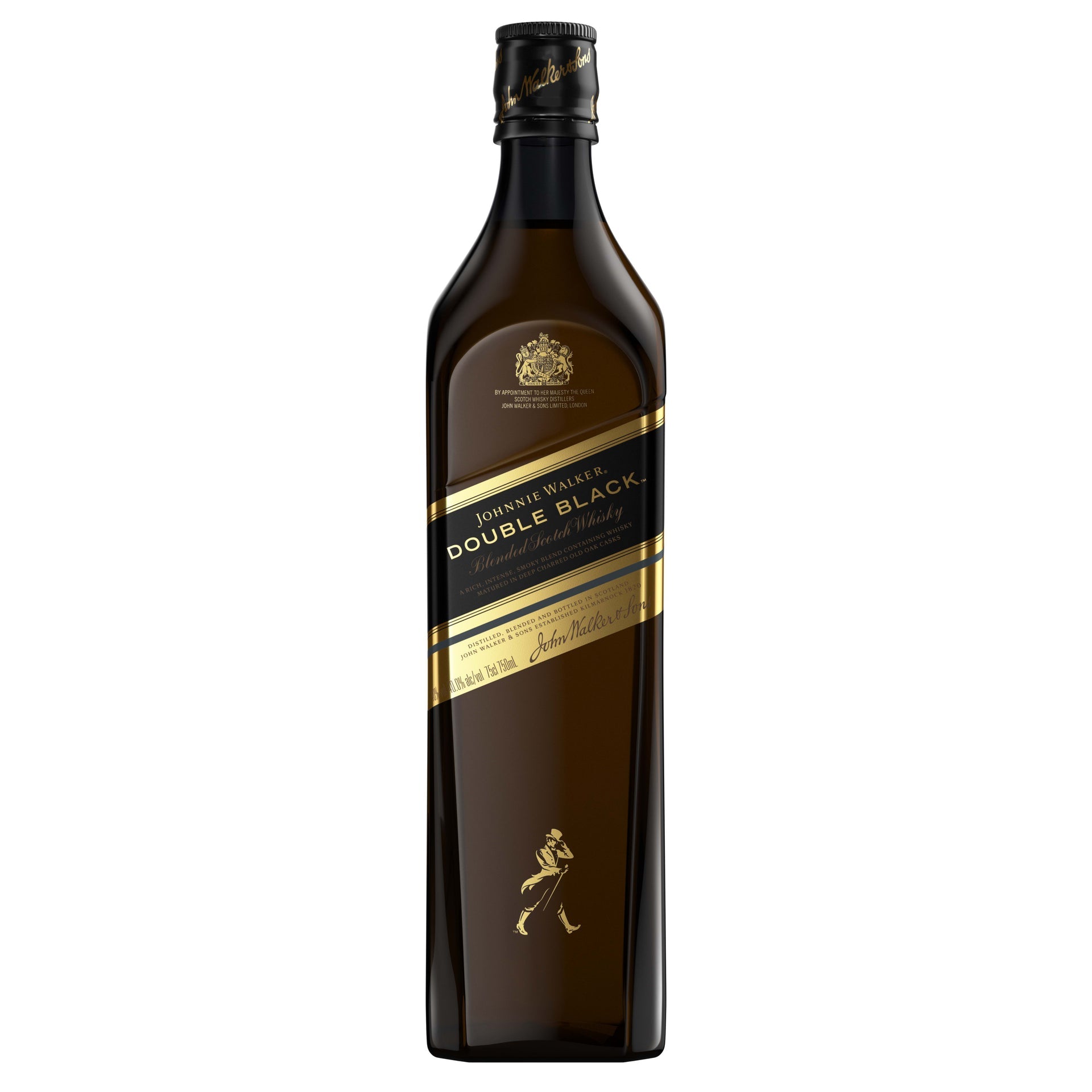 JOHNNIE WALKER SCOTCH BLENDED DOUBLE BLACK 750ML Spirits