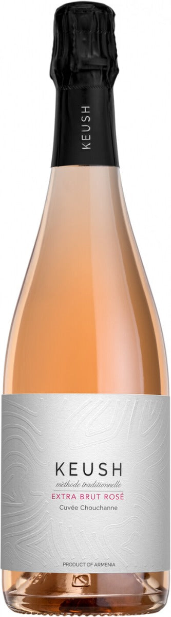 KEUSH SPARKLING WINE BRUT NATURAL ROSE ARMENIA 750ML