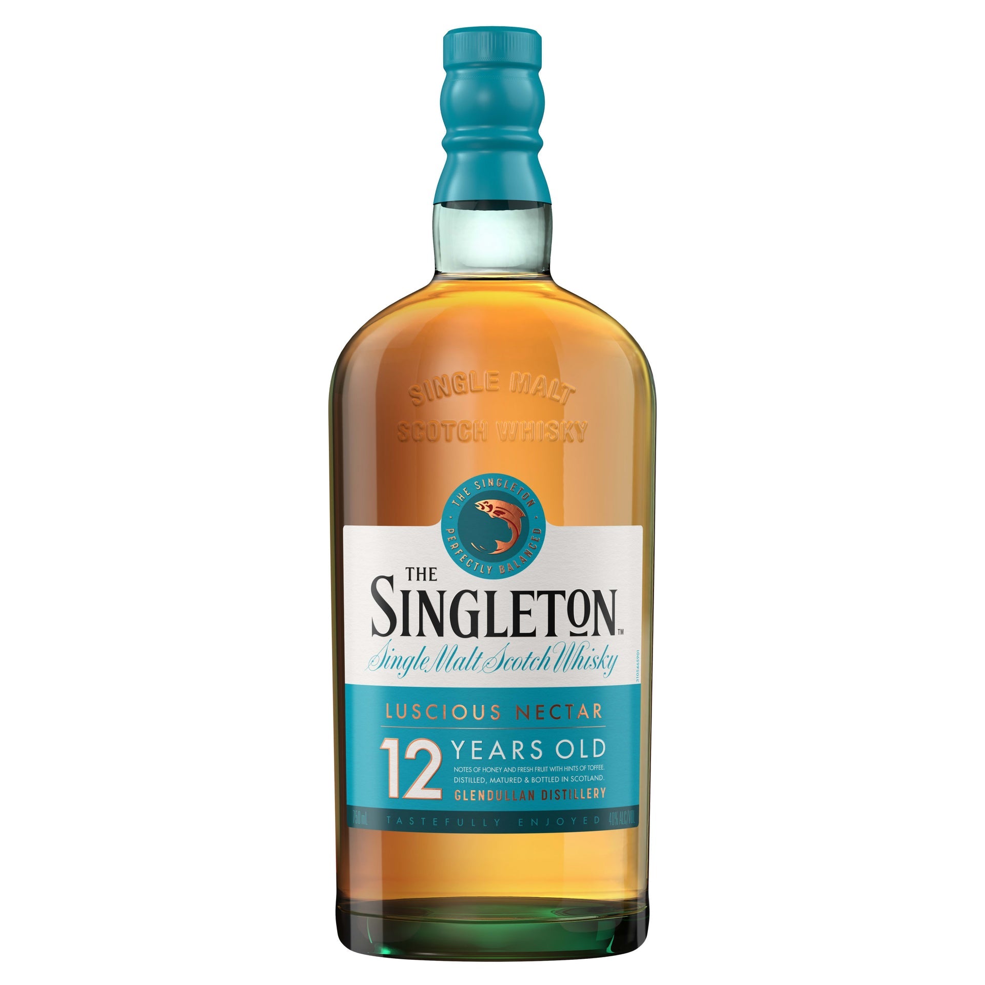 SINGLETON SCOTCH SINGLE MALT LUSCIOUS NECTAR GLENDULLAN DISTILLERY 12YR 750ML Spirits