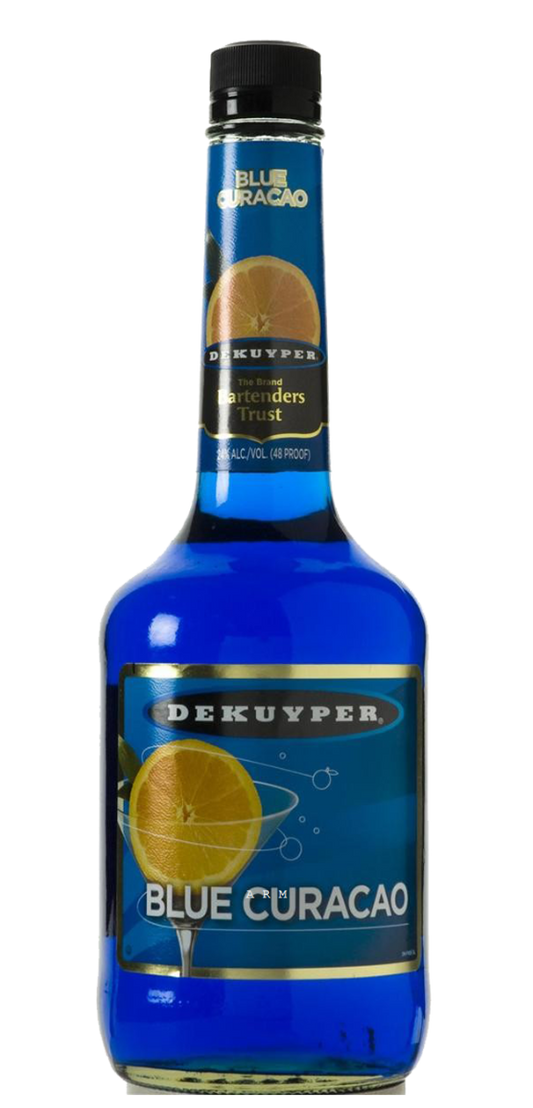 DEKUYPER BLUE CURACAO 750ML