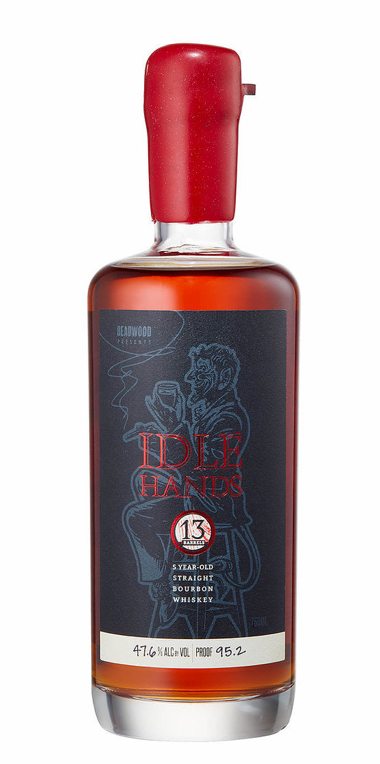 IDLE HANDS BOURBON 13 BARRELS INDIANA 5YR 750ML - Remedy Liquor