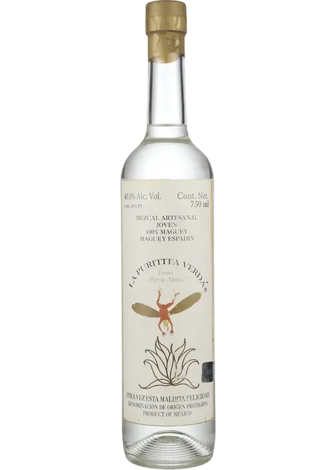 PIERDE ALMAS MEZCAL JOVEN LA PURITITA VERDA 750ML