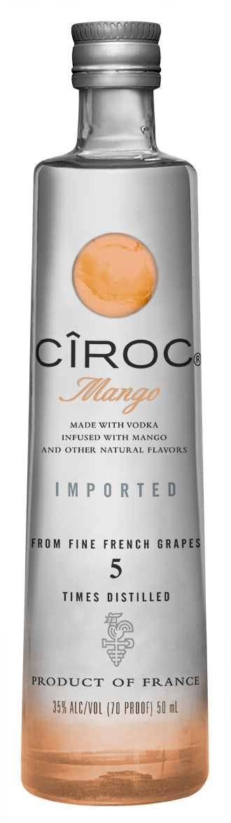 CIROC VODKA MANGO FLAVOR FRANCE 750ML