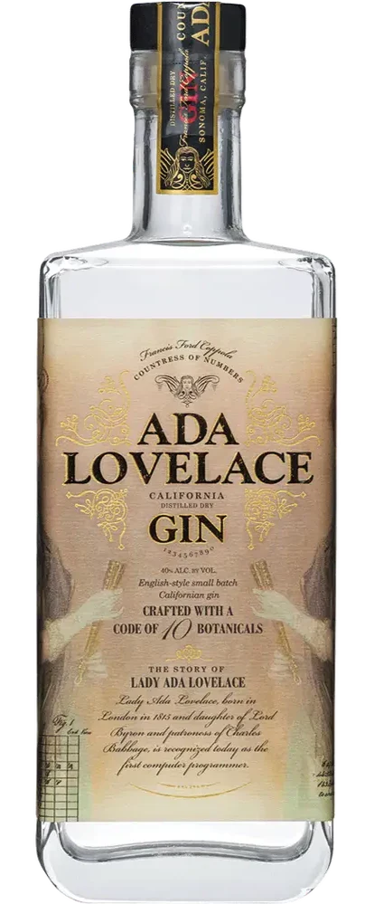 ADA LOVELACE GIN CALIFORNIA 750ML - Remedy Liquor