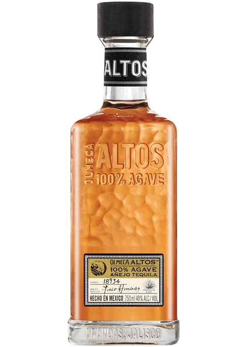 OLMECA ALTOS TEQUILA ANEJO 750ML