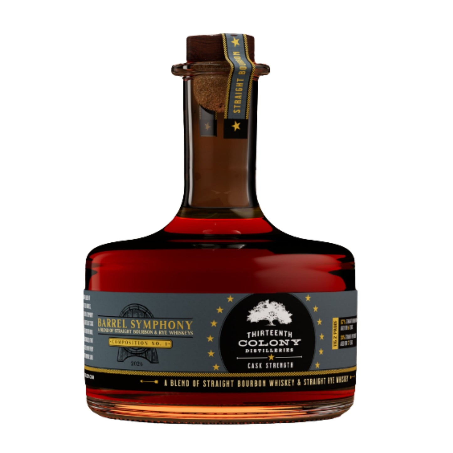 THIRTEENTH COLONY WHISKEY CASK STRENGTH BARREL SYMPHONY COMPOSITION NO 1 GEORGIA 750ML LIQ