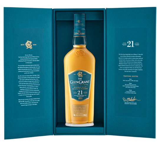 GLEN GRANT SCOTCH SINGLE MALT 21YR 750ML - Remedy Liquor