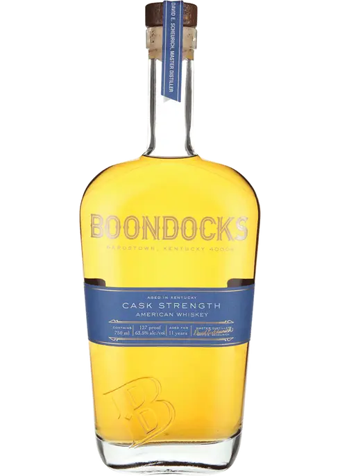 BOONDOCKS WHISKEY CASK STRENGTH KENTUCKY 750ML LIQ