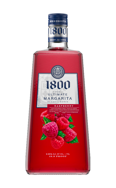 1800 ULTIMATE MARGARITA  RASPBERRY MIX RTD 1.75LI