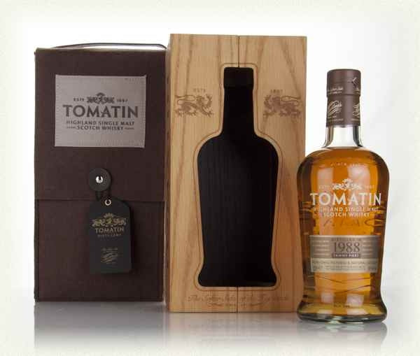 TOMATIN SCOTCH SINGLE MALT LIMITED RELEASE MATURED TAWNY PORT CASK 1988 DISTILLED 100PF 750ML Spirits
