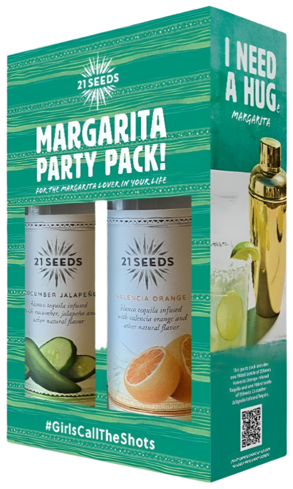 21 SEEDS TEQUILA MARGARITA PARTY PACK 750ML Spirits