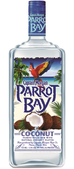 PARROT BAY RUM COCONUT FLAVOR 90PF 750ML