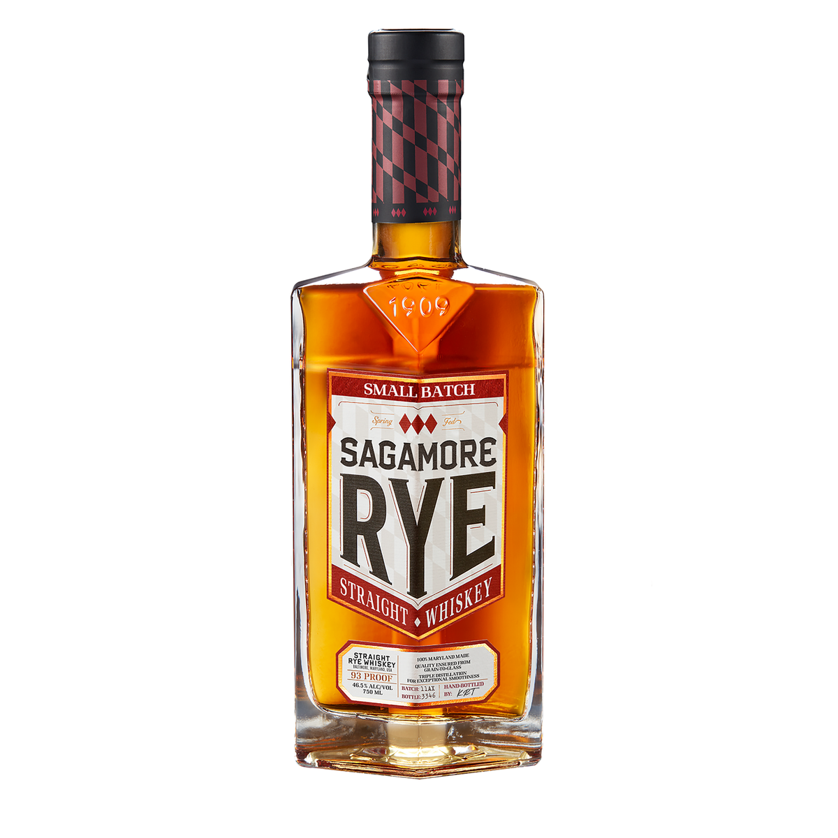SAGAMORE SPIRIT WHISKEY RYE SMALL BATCH 93PF 750ML