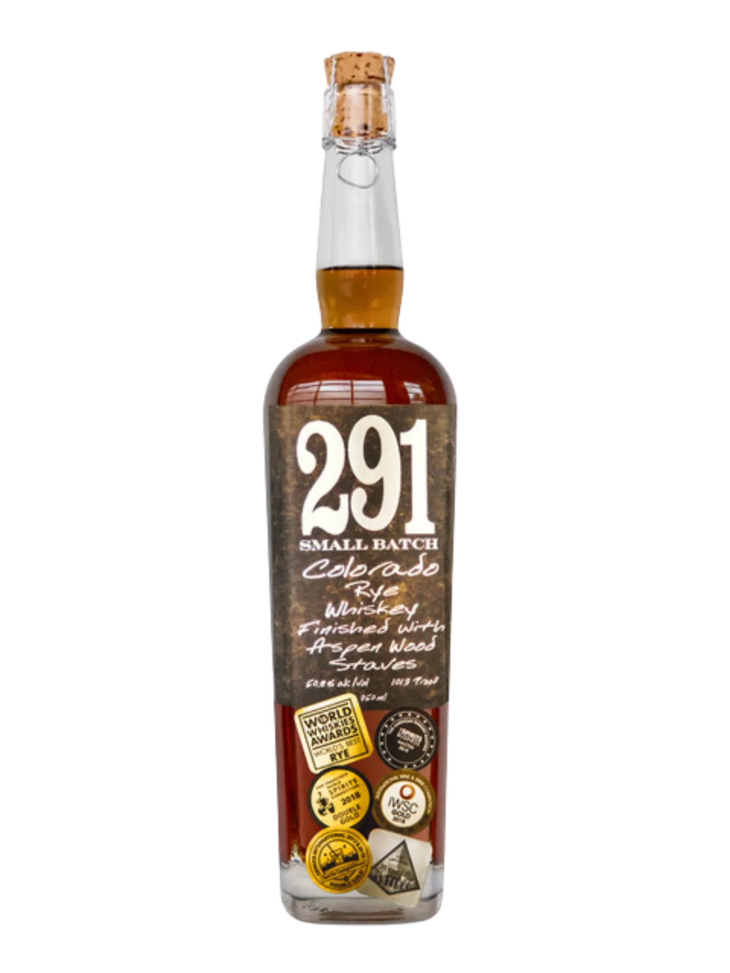 291 COLORADO WHISKEY RYE SINGLE BARREL COLORADO 750ML LIQ