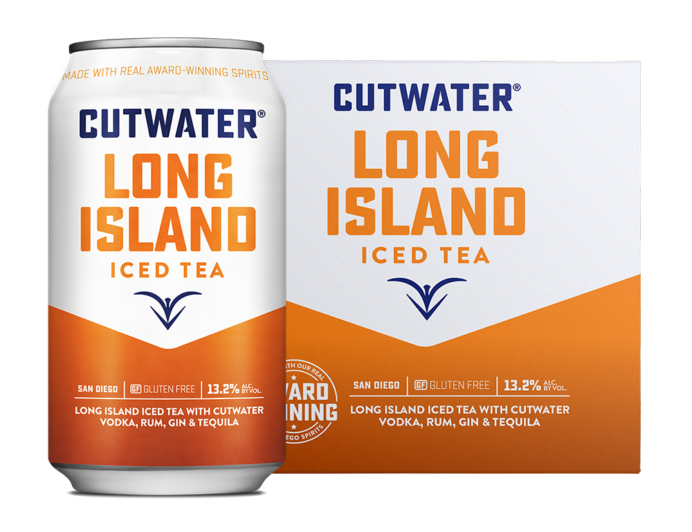 CUTWATER COCKTAIL LONG ISLAND ICED TEA 4X12OZ CAN