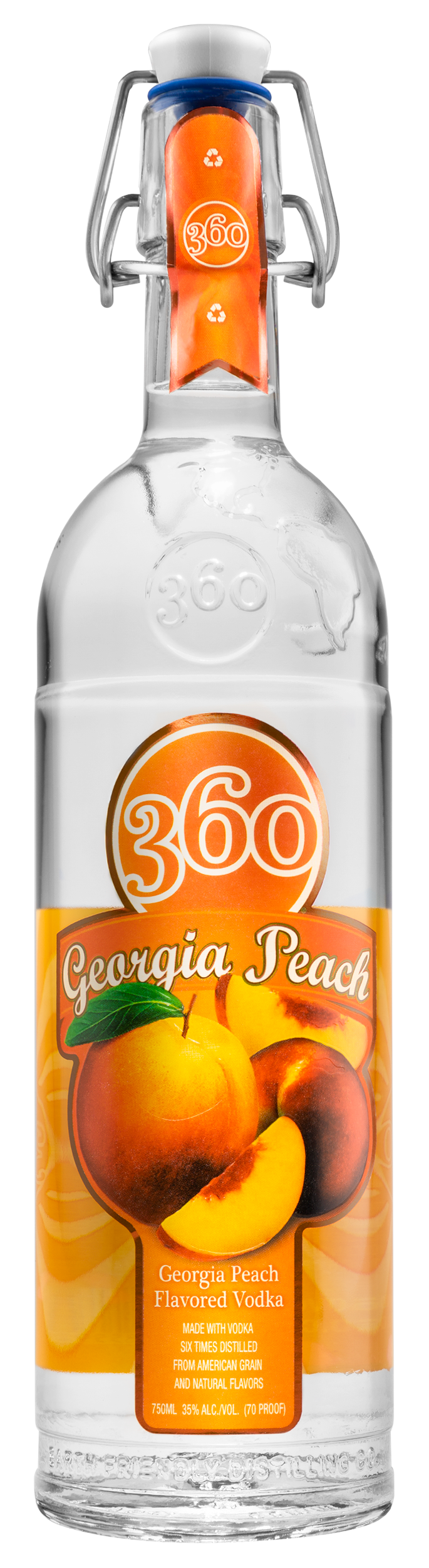 360 VODKA PEACH 750ML