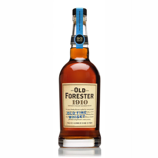 OLD FORESTER 1910 BOURBON OLD FINE WHISKEY KENTUCKY 93PF 750ML Spirits