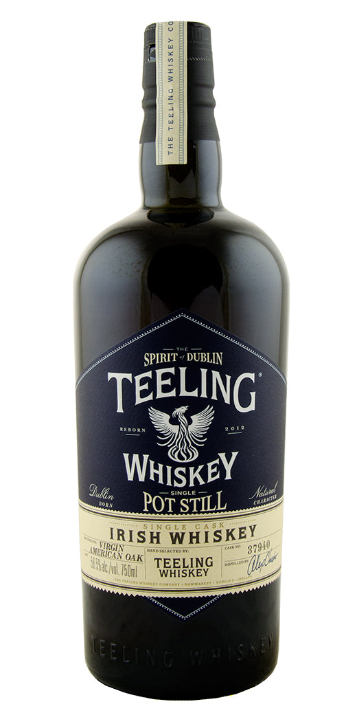 TEELING WHISKEY SINGLE MALT VIRGIN AMERICAN OAK SINGLE CASK 2012 EDITION 750ML