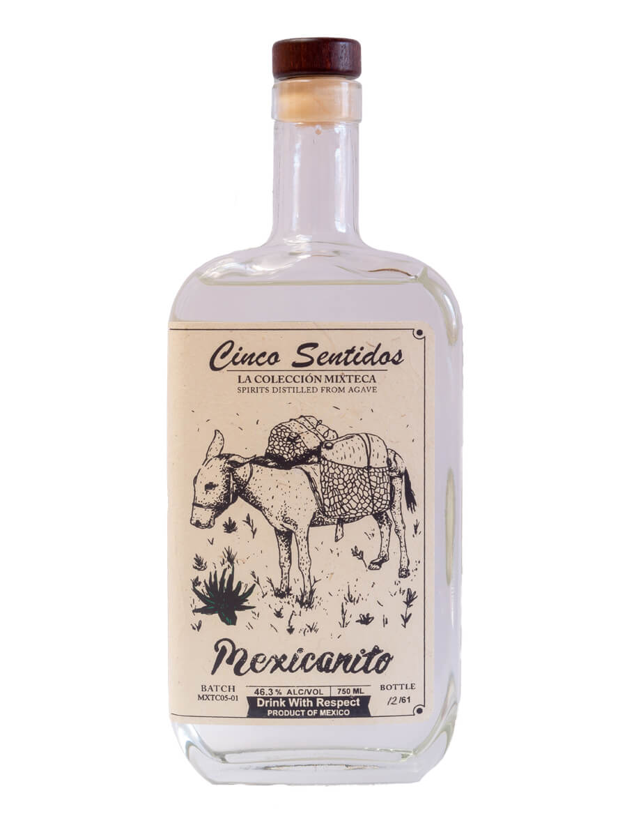 CINCO SENTIDOS MEZCAL MEXICANITO MEXICO 750ML LIQ