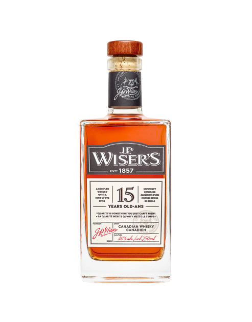 JP WISERS WHISKEY BLENDED CANADA 15YR 750ML