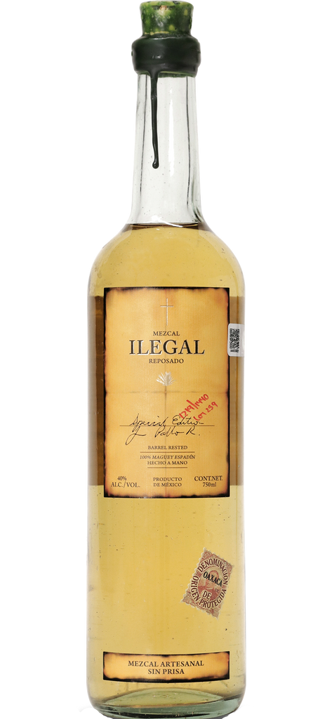 ILEGAL MEZCAL REPOSADO 750ML