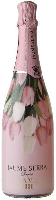 JAUME SERRA SPARKLING BRUT ROSE CAVA SPAIN 750ML WINE