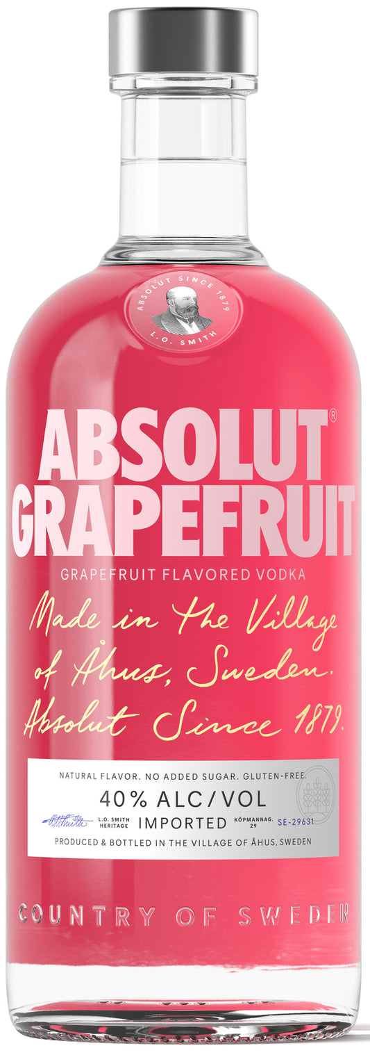 ABSOLUT VODKA GRAPEFRUIT FLAVORED SWEDEN 750ML Spirits