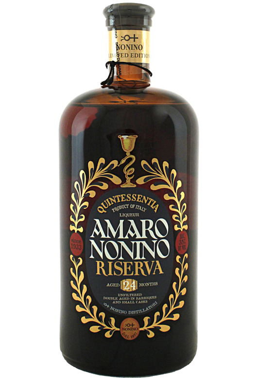 AMARO NONINO LIQUEUR QUINTESSENTIA RISERVA LIMITED EDITION ITALY 750ML