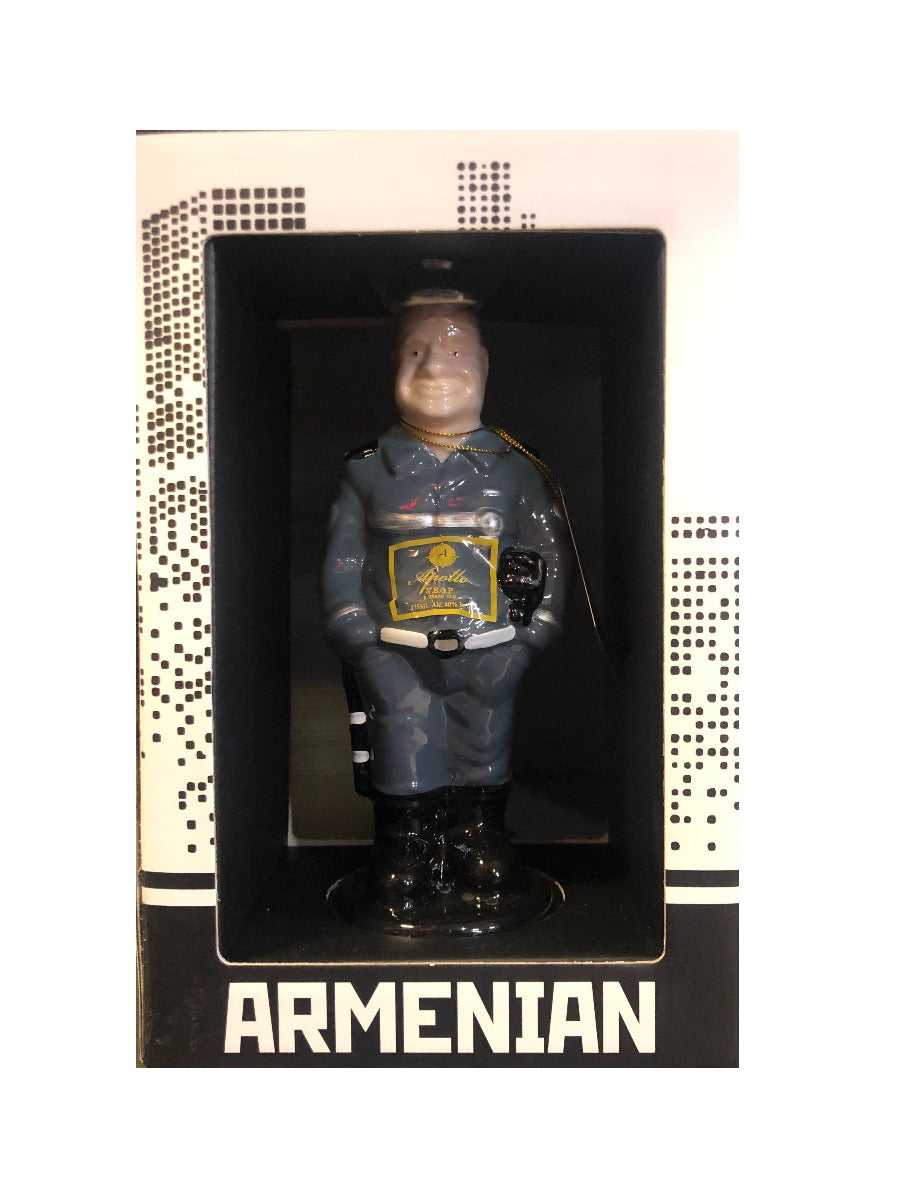 APOLLO POLICEMAN BRANDY VSOP ARMENIA 5YR 375ML Spirits