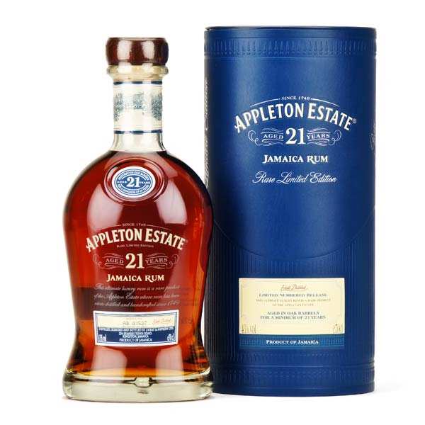 APPLETON ESTATE RUM JAMAICA 86PF 21YR 750ML Spirits