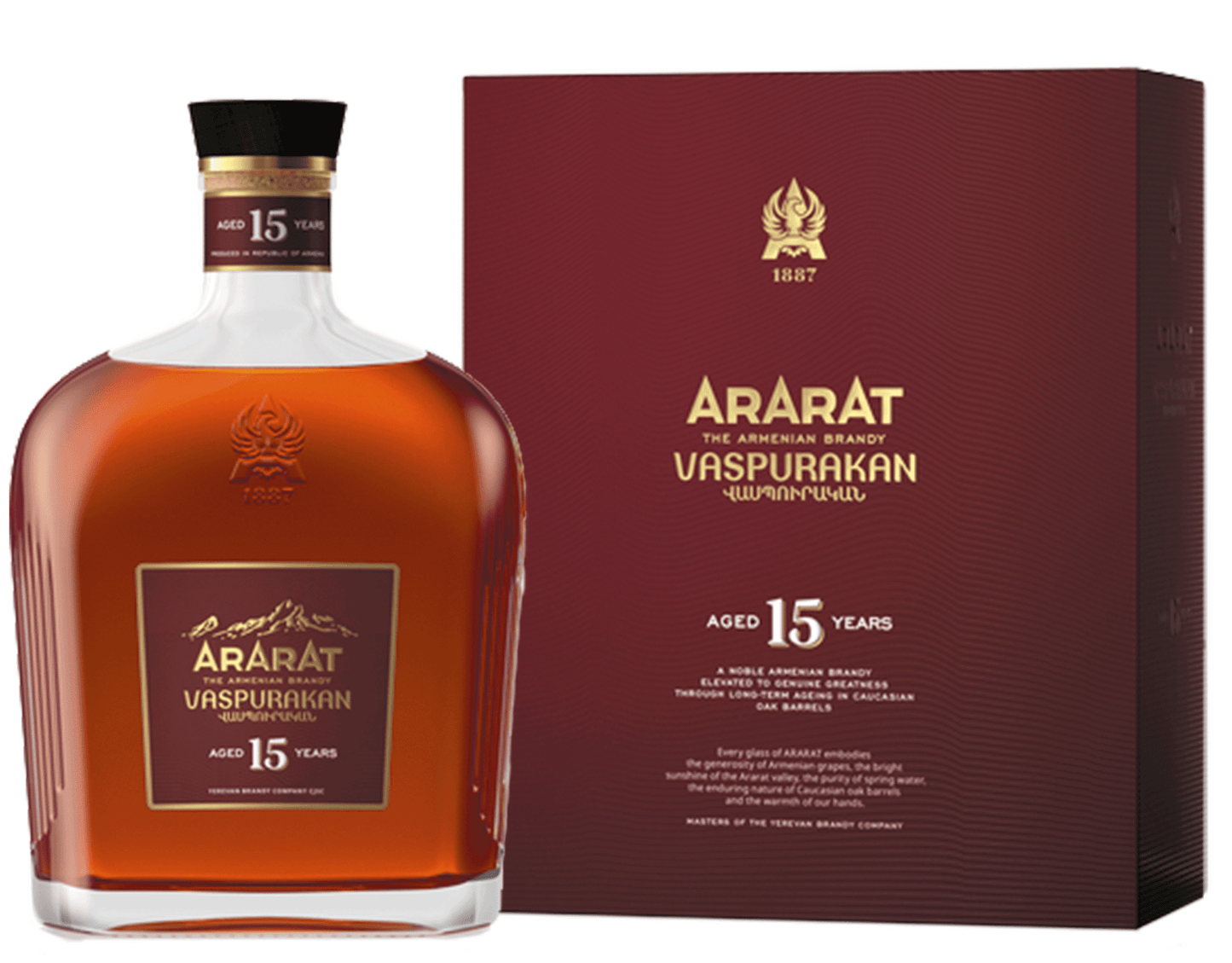 ARARAT BRANDY VASPURAKAN ARMENIAN 15YR 700ML Spirits