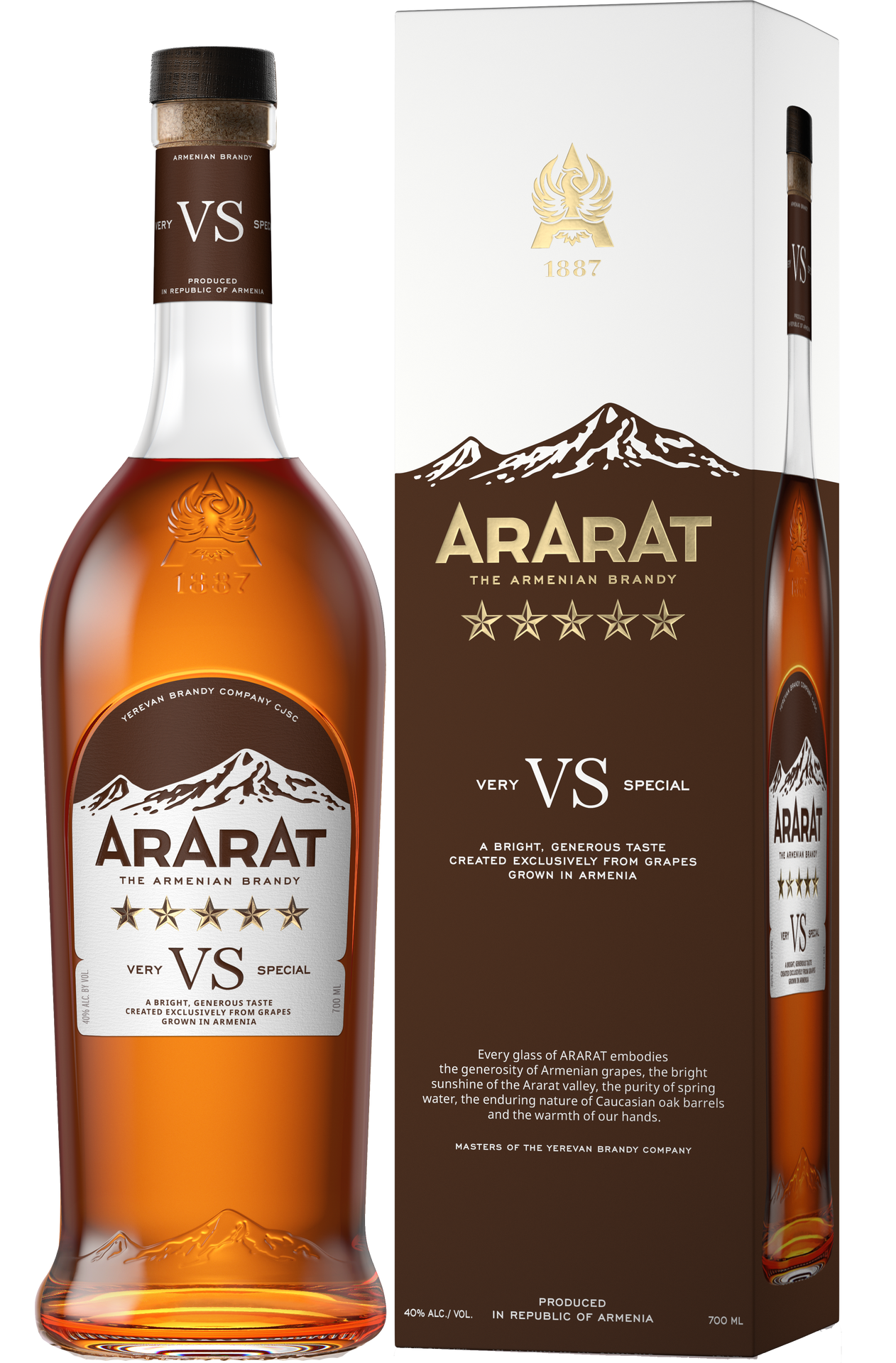 ARARAT BRANDY VS ARMENIAN 700ML Spirits