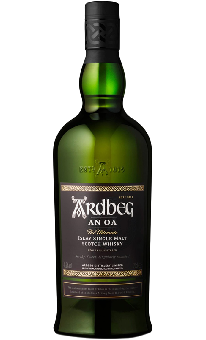 ARDBEG AN OA SCOTCH SINGLE MALT THE ULTIMATE NON CHILL FILTERED 750ML