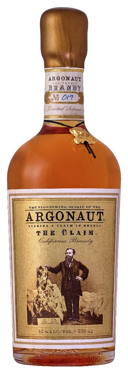 ARGONAUT THE CLAIM BRANDY SECOND EDITION RAREST STOCKS CALIFORNIA 750ML Spirits