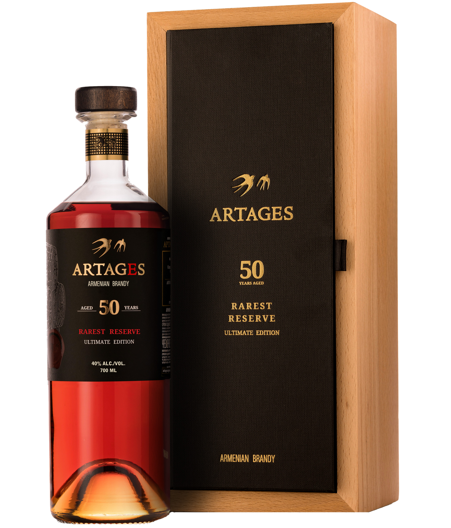 ARTAGES BRANDY RAREST RESERVE ULTIMATE EDITION ARMENIA 50YR 700ML LIQ