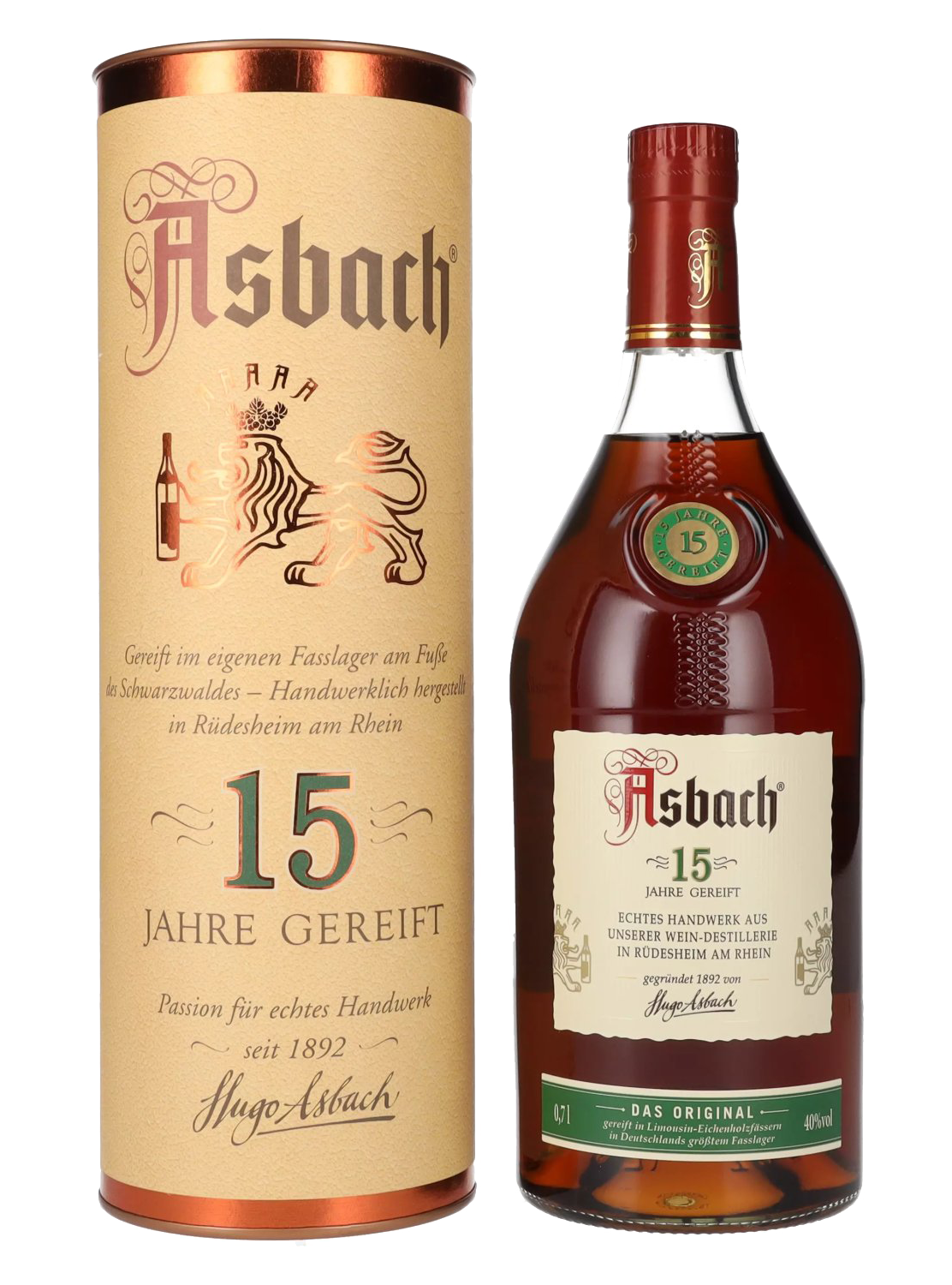 ASBACH BRANDY 15YR GERMANY 750ML