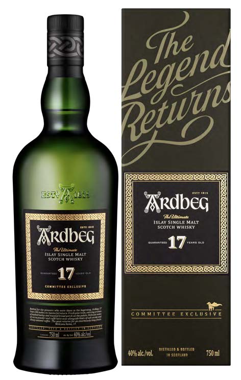 ARDBEG SCOTCH SINGLE MALT LIMITED COMMITTEE EXCLUSIVE EDITION 17YR 750ML LIQ