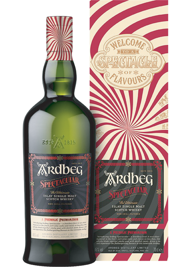 ARDBEG SPECTACULAR SCOTCH SINGLE MALT LIMITED A PHENOLIC PHENOMENON EDITION 750ML LIQ